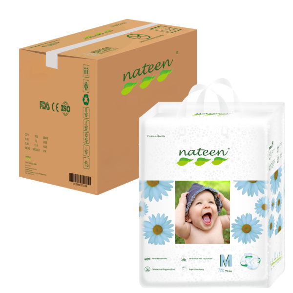 Pañal Ecológico Nateen M – 144 un