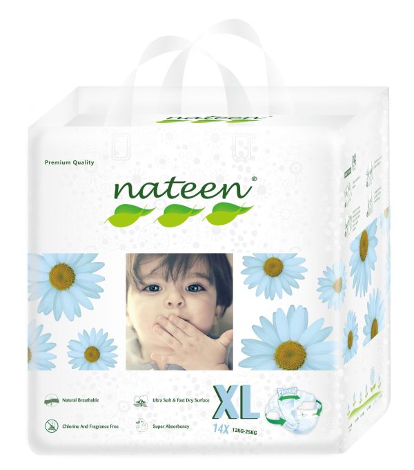 Pañal Ecológico Nateen XL – 14 unidades