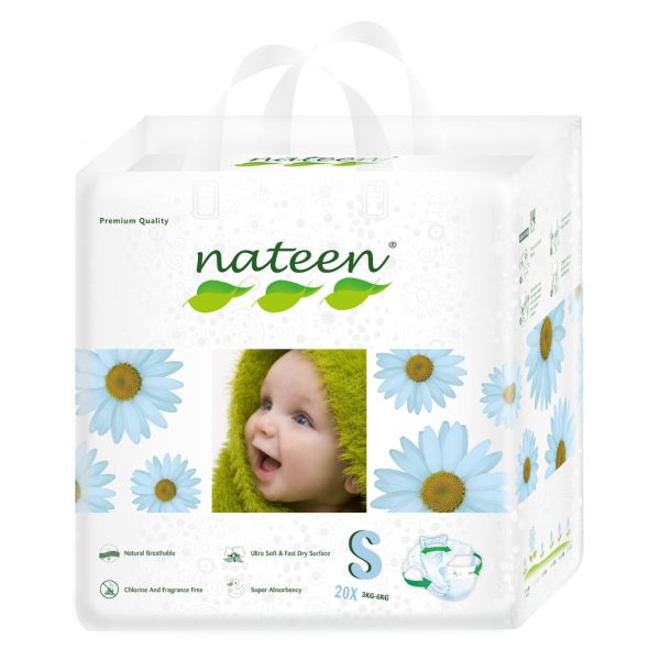 Pañal Ecológico Nateen S – 20 un