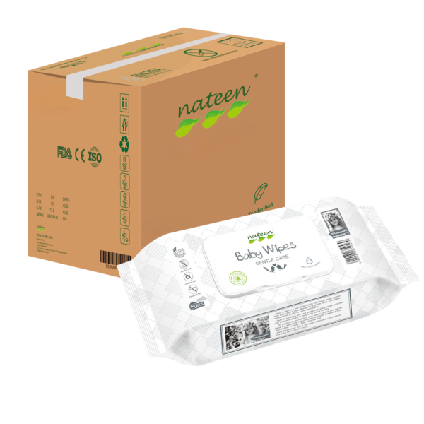 Toallas Húmedas Bebe Biodegradable Caja (12 paquetes de 80 un)