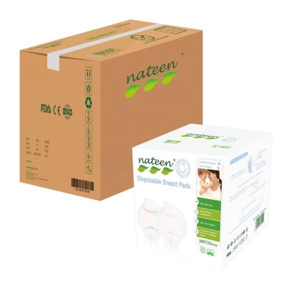 Protectores Absorbentes de Leche 12 cajas de 36 un